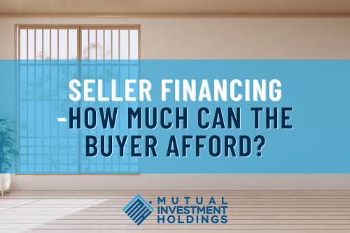 Seller Financing - How Much Can the Buyer Afford on Image of Empty Living Room