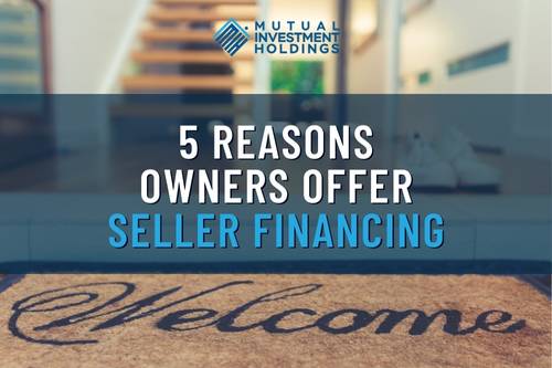 5 Reasons Owners Offer Seller Financing on Image of a Welcome Mat